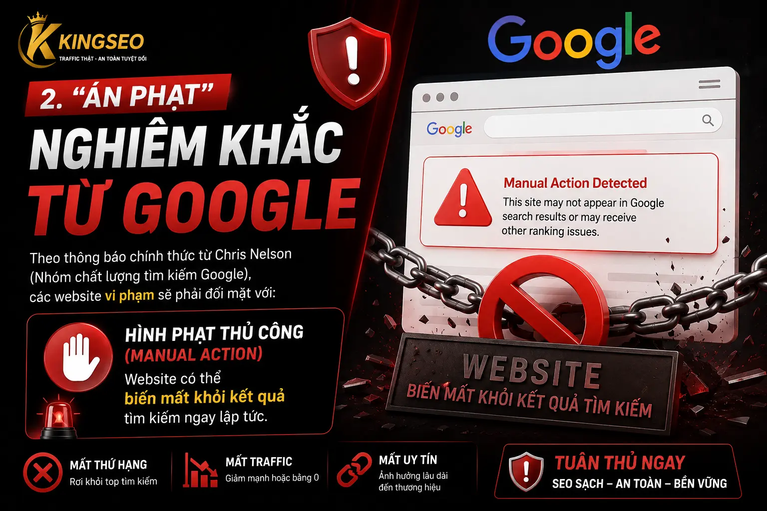 Google loại bỏ khỏi kết quả tìm kiếm