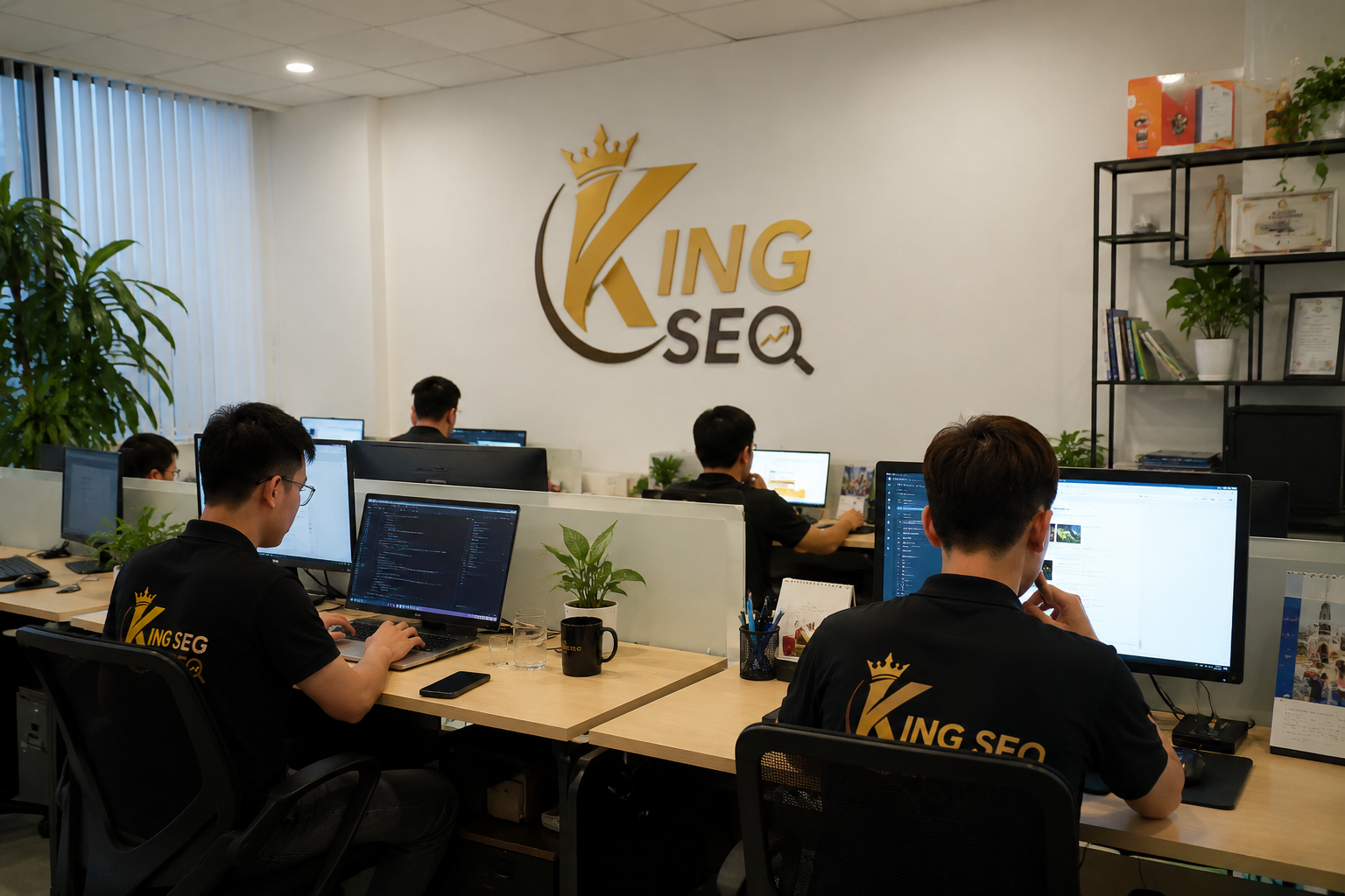 Đội ngũ KingSEO cung cấp dịch vụ SEO sạch và Traffic thực.